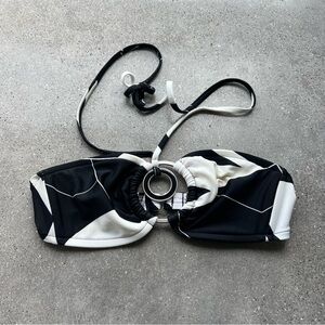 Bebe Halter Bikini Top Small